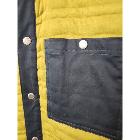 Duluth Trading Jacket Men's Size XL Flintlock Full Snap Mock Neck Ribbed Green - Picture 2 of 12